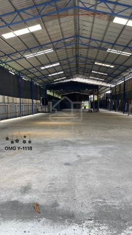 Kapar Batu 8 Warehouse 24K sqft Power 100 AMP no CF Vacant Now 1
