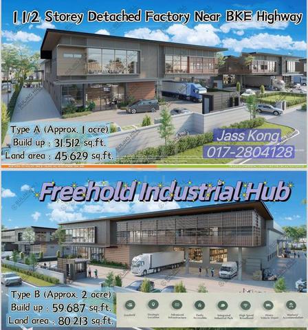 Northern TechValley BKE industrial park 1.5 Sty Detached Factory 1