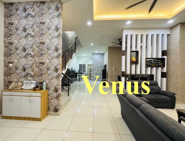 Full furnished Gated Semi D Pearl Residence Aster raintree Begonia 1