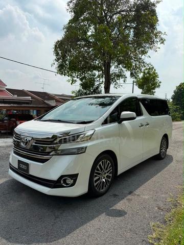 2017 Toyota VELLFIRE 2.5 local Toyota new car - 1