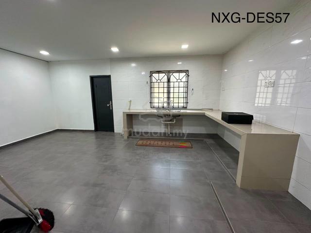 for rent kampung raja uda kalng double storey renovated extended 1