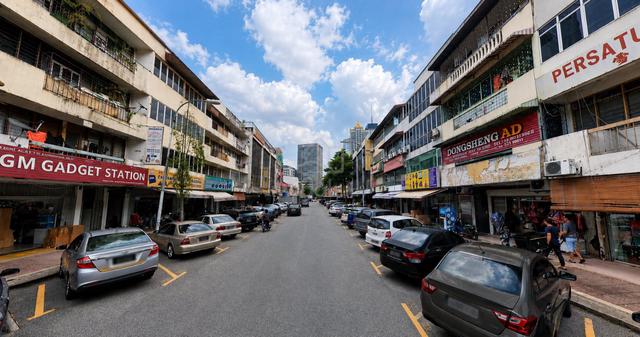 4 Storey SHOP LOT CHOW KIT KL, Actual, Freehold, PREMIER LOCATION 1
