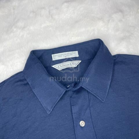 Dior Knitted Navy S/S Shirt with Pocket - photo 4 of 6