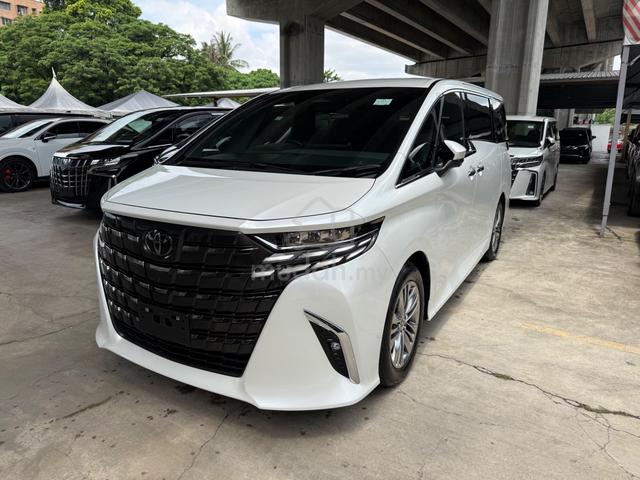 2023 Toyota ALPHARD 2.5 Z S/Roof 360 BSM S/Step PB - 2