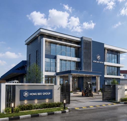 3-Storey Semi-Detached Factory For Rent Prai,perai  Penang 1