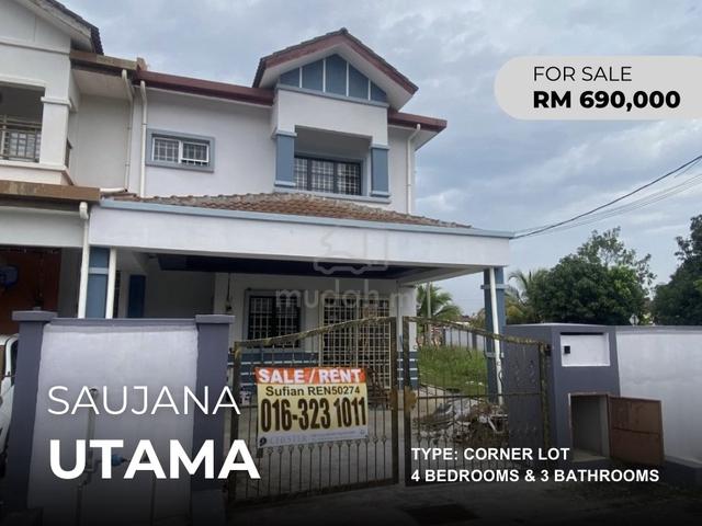 CORNER LOT🚨 Saujana Utama, 2 Storey House @ Sungai Buloh 1