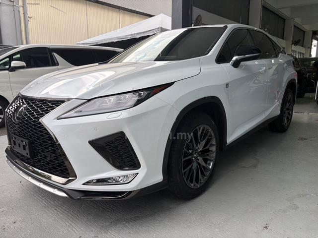 2021 Lexus RX300 F SPORT 2.0L/360CAM/BLACK LEATHER - 2