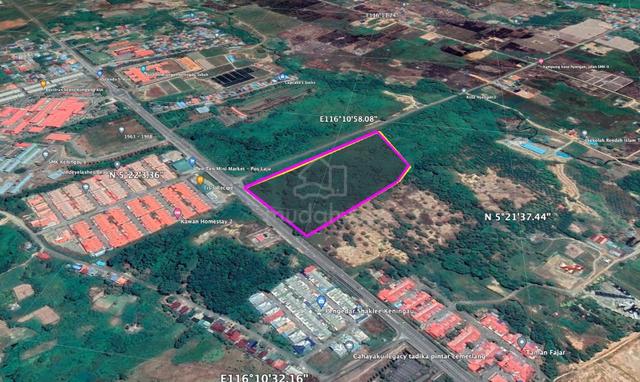 Keningau Roadside land 16.36 acres PL Land 1