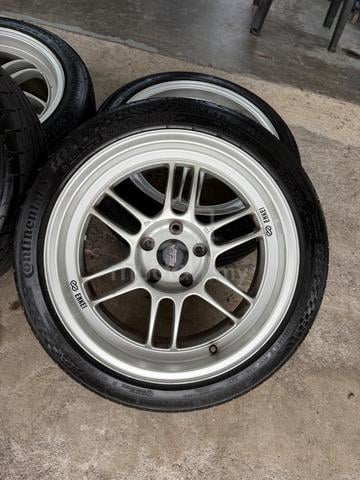 Rim enkei rpf1 17 inch preve s70 forte tyr 90% - photo 3 of 6