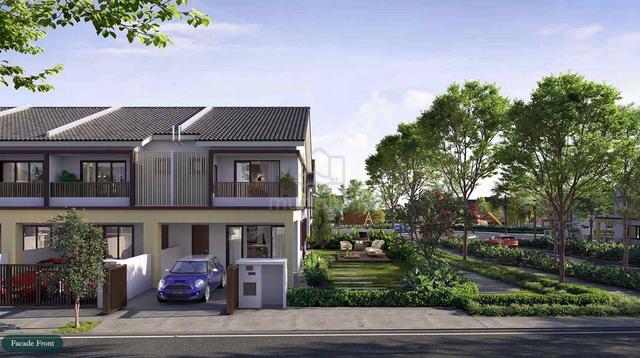 Rumah Teres Dua Tingkat di Kulim 1