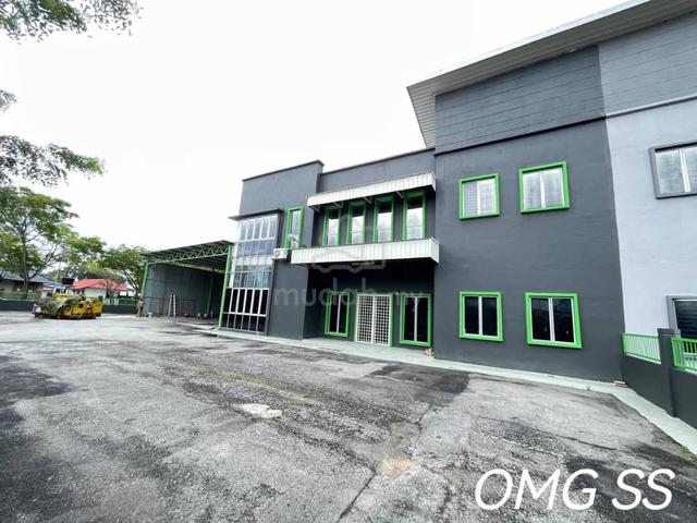 Shah Alam Semi-D Factory Corner Unit For Sale 1
