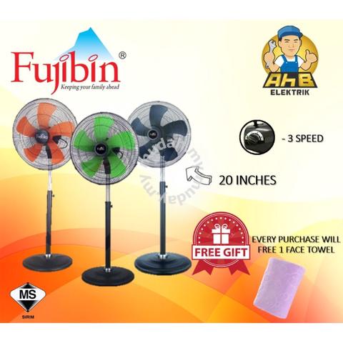 20'' FBS-20PBLK Colour Stand Fan 