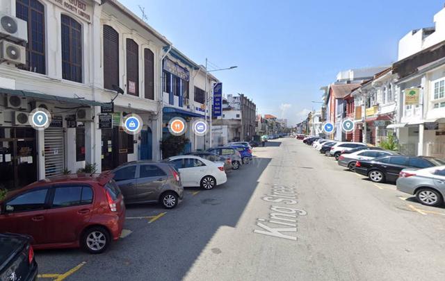 2 Sty Shophouse Georgetown, King Street, Busy Road Renovated 1