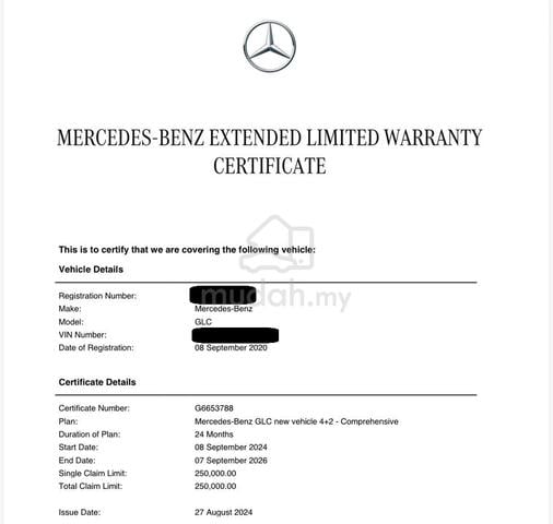 2020 Mercedes Benz GLC300 2.0 AMG (BENZ WARRANTY) - 5