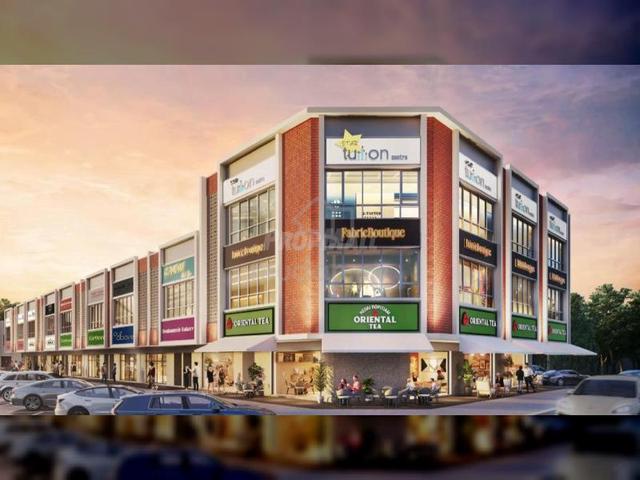FACING MAIN ROAD Elmina Jumpa Double Storey Shop/Office 1