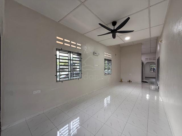 Taman Perak Single Storey End House For Rent Nr Kulim 1