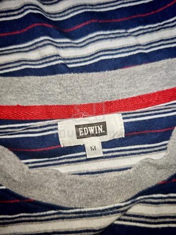 EDWIN striped long sleeved T-Shirt berpoket. - photo 6 of 6