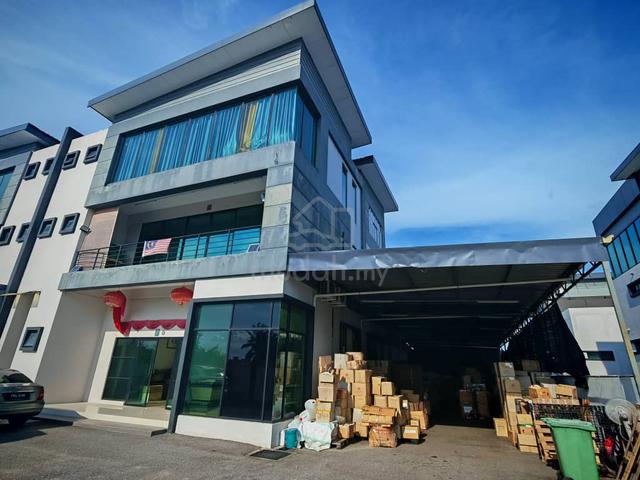 Bukit Minyak Extended Semi D Factory ll Below Market Value ll 1