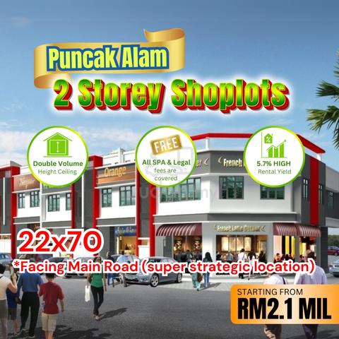 New Launch 2 Storey Shoplot At Puncak Alam 1