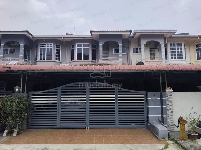 Double storey terrace house Anjung Bercham Megah Freehold Ipoh Perak 1