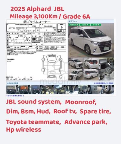 JBL 2025 Toyota ALPHARD 2.5 6A - 2