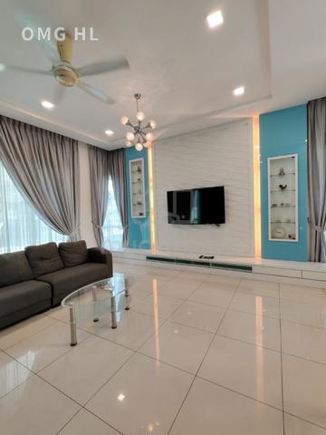 Fully Furnished 3 Storey Bungalow Ambang Botanic 2 House 7R6B For RENT 1