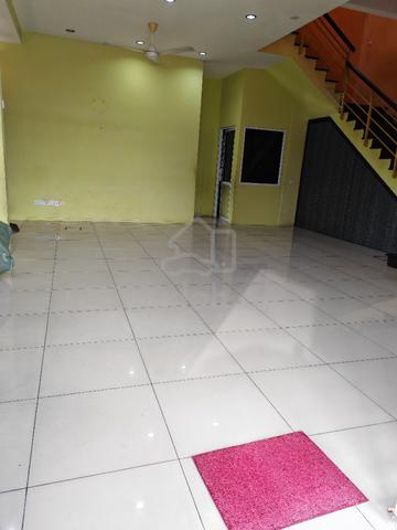 Jesselton hill double semi detach corner , jasa indah , alma , gated 1
