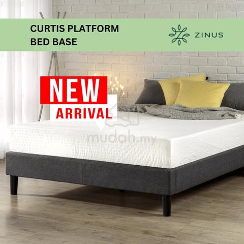 NEW Katil ZINUS Curtis Platform Bed Base Single - Furniture ...