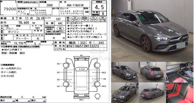 4.5B 78K KM 2020 Mercedes Benz CLA35 AMG STG.BRAKE - 2