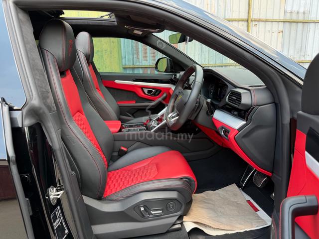 2021 Lamborghini 4.0 Urus Red Leather Mileage 20k - 2