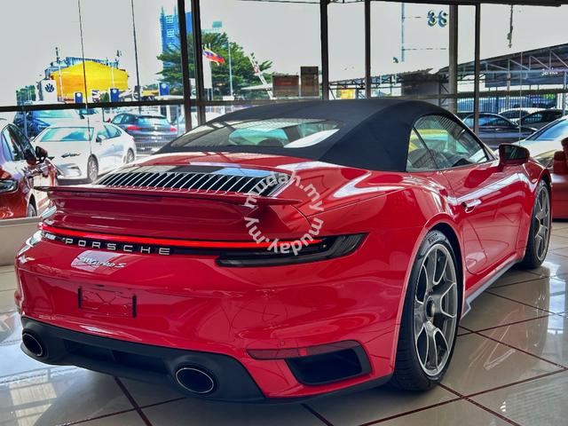 S GRADE 2022 Porsche 911 TURBO S 3.8 CONVERTIBLE - 4