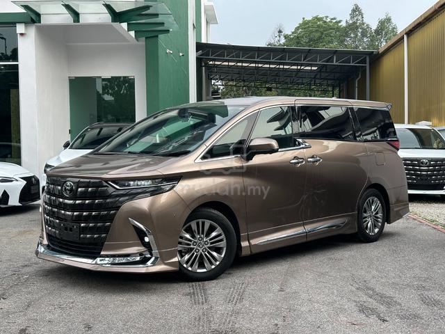 HUD SUNROOF 9K KM 2024 Toyota ALPHARD 2.5 Z GOLD - 1