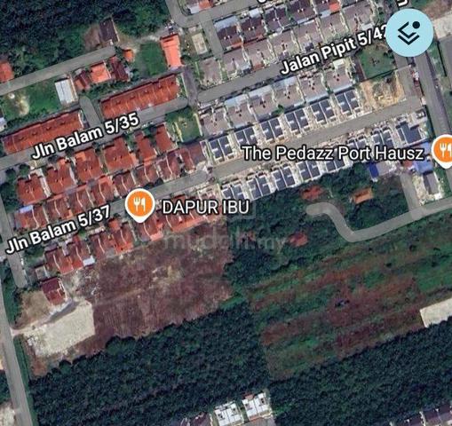 Termurah Bangalow Lot Jalan Balam Teluk Panglima Garang 1