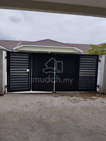 1-storey Terraced House for Rent, 3 Bedroom, 1200 sq.ft, Kuantan ...