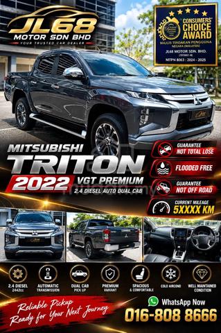 2022 Mitsubishi TRITON 2.4 VGT PREMIUM MY19 L200 - 1