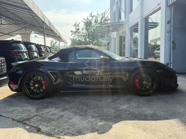 2022 Porsche 718 SPYDER 4.0 (A) BLACK SAMURAI 6.2K - 5