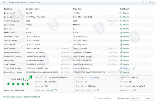 iPad 7th Gen 32gb sim - photo 3 of 4