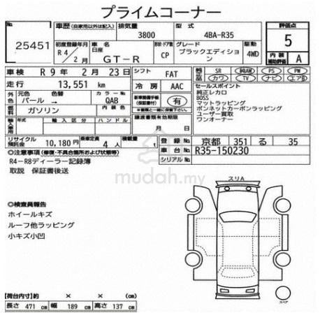 2022 BOOKNOW 5A Nissan GT-R 3.8 BLACK EDITION - 2