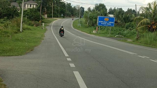 Tanah 1 ekar Kebun Getah Rambai Kubor Panjang 2