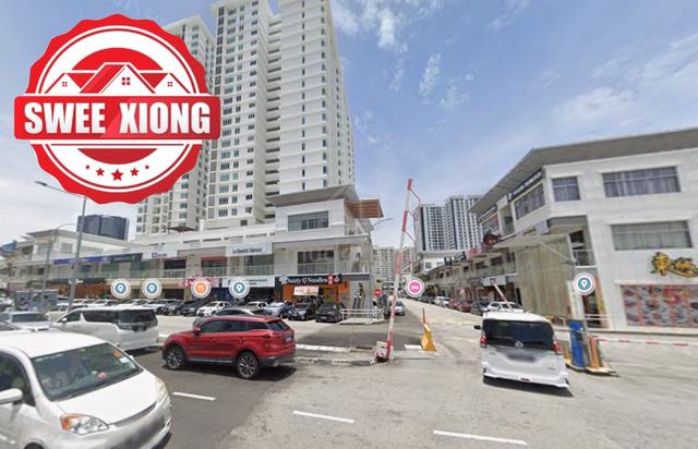 FIRST FLOOR ARENA CURVE SHOP LOT 1030sf BAYAN BARU LEPAS D PIAZZA 1
