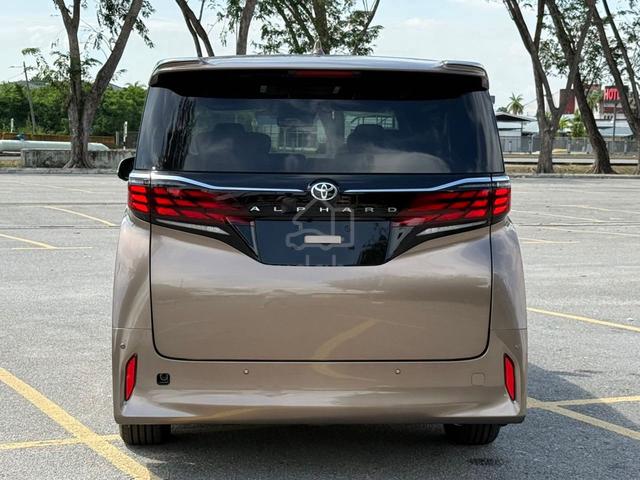 2024 Toyota ALPHARD 2.5 Z (A) GOLD COLOUR SIDESTEP - 5