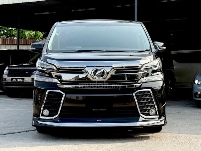2015 2018 Toyota VELLFIRE 2.5 ZA WARRANTY OFFER - 3