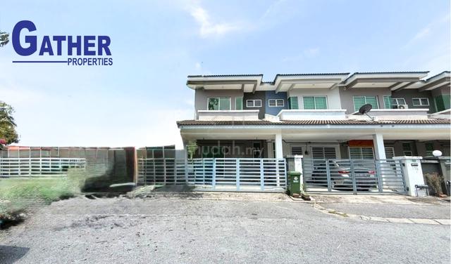 Bercham Double Storey New and Never Corner House For Sale Ipoh 1