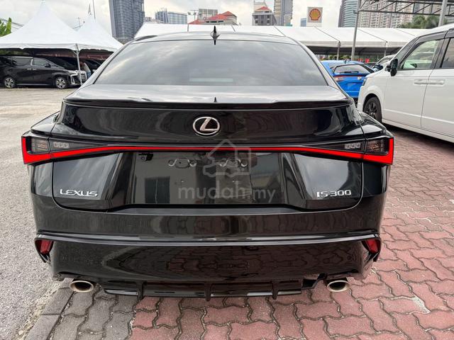 2022 Lexus IS300 2.0 F-SPORT (A) BLACK & RED SEAT - 2