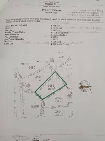 Lot Banglo Di Bandar 2 Paloh Hinai, Pekan Untuk Di Jual 1