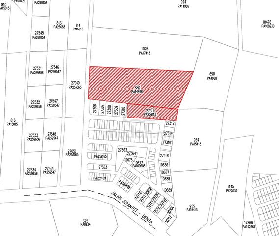 4 Acres of Land for Housing Development at Taman Sri Makmur Jerantut 1