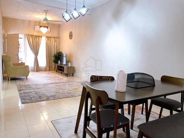 Single Storey Terrace Taman Pinggiran Pelangi Untuk Dijual | Renovated 1