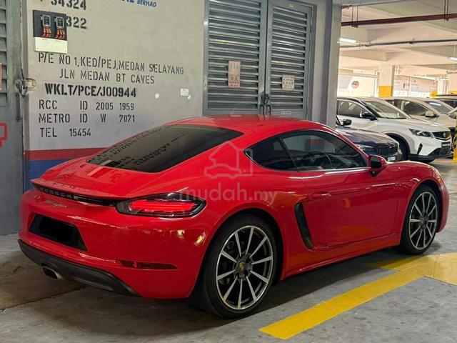 2018 Porsche 718 2.0 CAYMAN (Sports Chrono) - 2