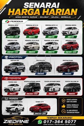 Kereta sewa suv murah - photo 2 of 12