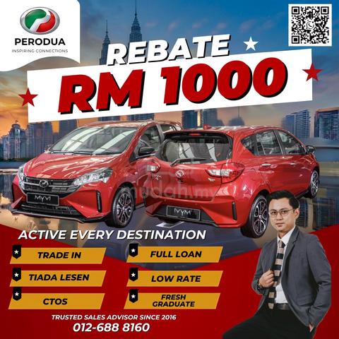 MAX LOAN & LOW RATE 2026 Perodua MYVI - 1